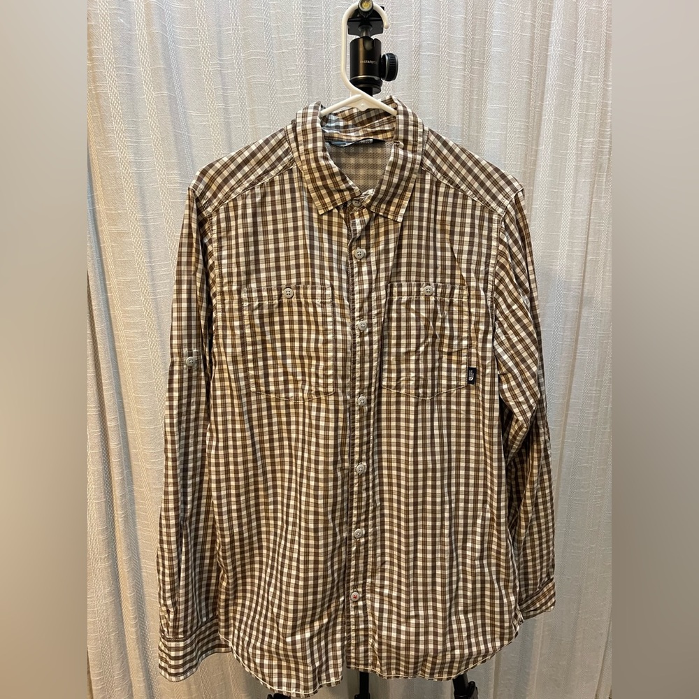 The North Face Men’s Lightweight Plaid Shirt Medium M
